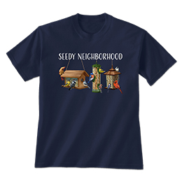 Navy Seedy Neighboorbood T-Shirts 