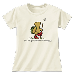Natural Adventure Boots Ladies T-Shirts 