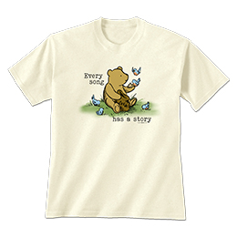 Natural Every Song Has a Story T-Shirts 
