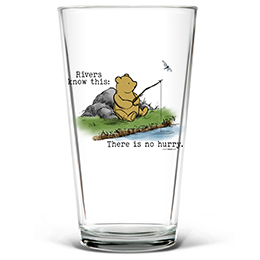 Clear Rivers Know This Pint Glass - Color Printed 
