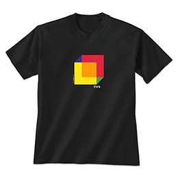 Black Think Outside the Box T-Shirts 