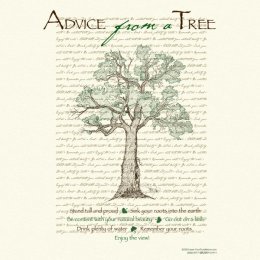 Natural Advice from a Tree T-Shirt 