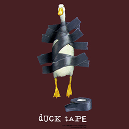 Maroon Duck Tape T-Shirt 