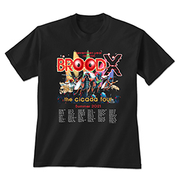 Black Brood X Tour T-Shirts 