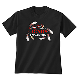 Black Cicada Invasion T-Shirts 