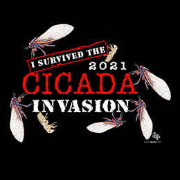 Black Cicada Invasion T-Shirt 