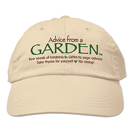 Stone Advice Garden Embroidered Hats 