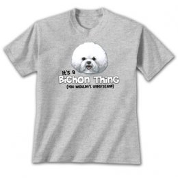 Sports Grey Bichon Thing T-Shirts 