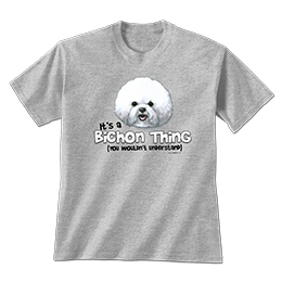 Sports Grey Bichon Thing T-Shirts 