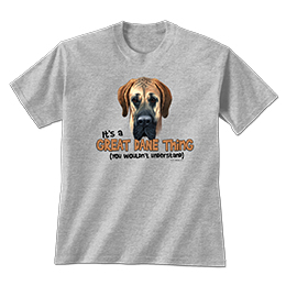 Sports Grey Great Dane Thing T-Shirts 