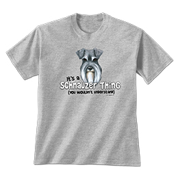 Sports Grey Schnauzer Thing T-Shirts 