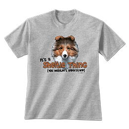 Sports Grey Sheltie Thing T-Shirts 