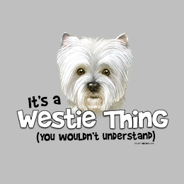 Sports Grey Westie Thing T-Shirt 