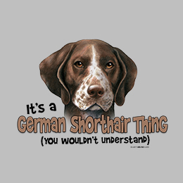 Sports Grey German Shorthair Thing T-Shirt 