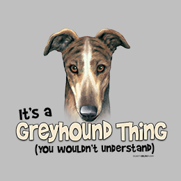 Sports Grey Greyhound Thing T-Shirt 